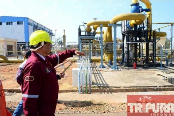 ONGC Executive Director Deepak Bakshi arrives in Tripura: ONGC to charge pipeline with gas connecting to 101 MW Monarchak Plant by 12:00am tonight; Monarchak expects system synchronization within 1 month ONGC Executive Director Deepak Bakshi arrives in Tripura: ONGC to charge pipeline with gas connecting to 101 MW Monarchak Plant by 12:00am tonight; Monarchak expects system synchronization within 1 month